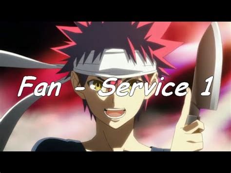 food wars fan service|Fan service 1